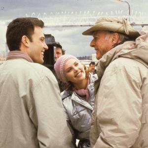 Charlize Theron, Ben Affleck and John Frankenheimer in Reindeer Games (2000)
