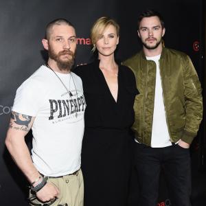 Charlize Theron, Tom Hardy and Nicholas Hoult