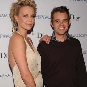 Charlize Theron and Nick Stahl at event of Sleepwalking 2008