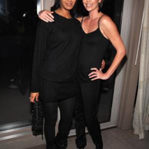 Charlize Theron and Padma Lakshmi at event of Sleepwalking 2008