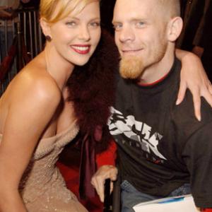 Charlize Theron and Mark Zupan at event of AEligon Flux 2005