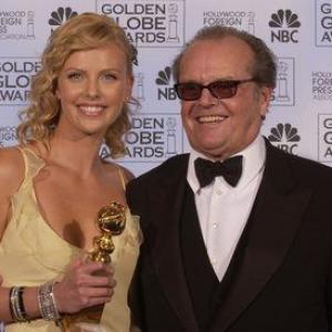 Golden Globe Awards 1252004 Charlize Theron  Jack Nicholson JON DIDIER  3238889944
