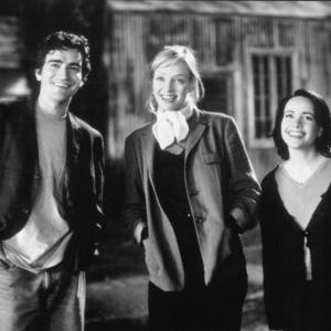 Still of Uma Thurman, Janeane Garofalo and Ben Chaplin in The Truth About Cats & Dogs (1996)
