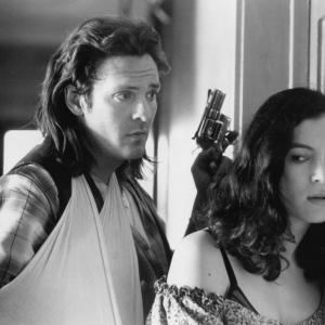 Still of Jennifer Tilly and Michael Madsen in The Getaway (1994)