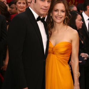 John Travolta and Kelly Preston at event of The 80th Annual Academy Awards (2008)