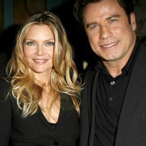 Michelle Pfeiffer and John Travolta at event of Hairspray 2007