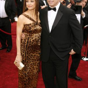 John Travolta and Kelly Preston at event of The 79th Annual Academy Awards (2007)