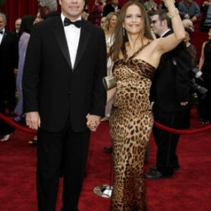 John Travolta and Kelly Preston at event of The 79th Annual Academy Awards (2007)