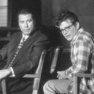 John Travolta and Steven Zaillian in A Civil Action 1998