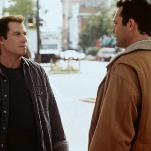 Still of John Travolta and Vince Vaughn in Domestic Disturbance 2001