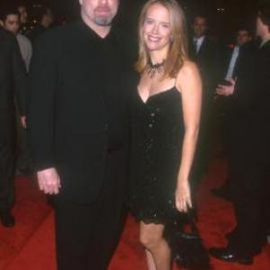 John Travolta and Kelly Preston at event of For Love of the Game 1999