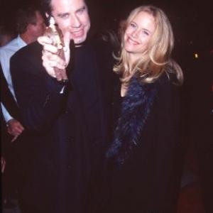 John Travolta and Kelly Preston at event of Mad City 1997