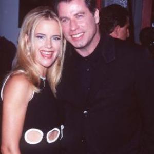 John Travolta and Kelly Preston at event of FaceOff 1997
