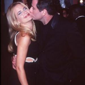 John Travolta and Kelly Preston at event of Face/Off (1997)