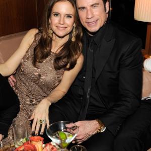 John Travolta and Kelly Preston