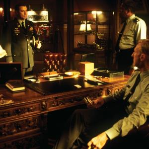 Still of John Travolta James Cromwell and Clarence Williams III in The Generals Daughter 1999