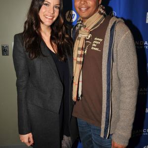 Liv Tyler and Terrence Howard at event of The Ledge (2011)