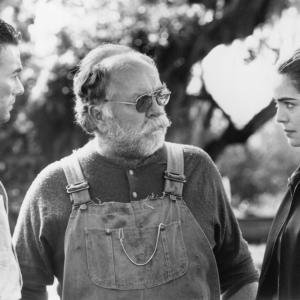Still of JeanClaude Van Damme Yancy Butler and Wilford Brimley in Hard Target 1993