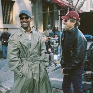 Still of Denzel Washington and Jerry Bruckheimer in Deja Vu (2006)