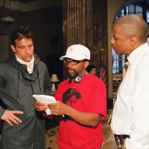Denzel Washington, Spike Lee and Clive Owen in Savas zmogus (2006)