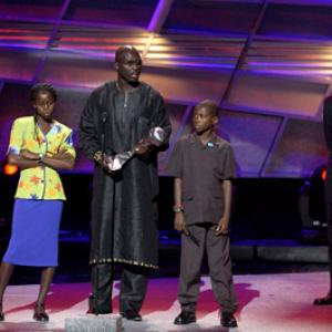 Denzel Washington and George Weah at event of ESPY Awards (2004)