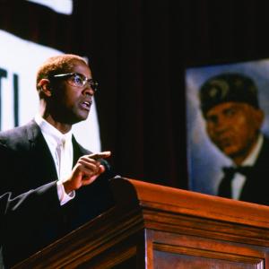 Still of Denzel Washington in Malcolm X 1992