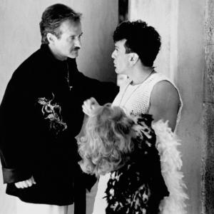 Still of Robin Williams and Hank Azaria in The Birdcage 1996