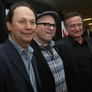 Robin Williams, Billy Crystal and Bobcat Goldthwait at event of World's Greatest Dad (2009)