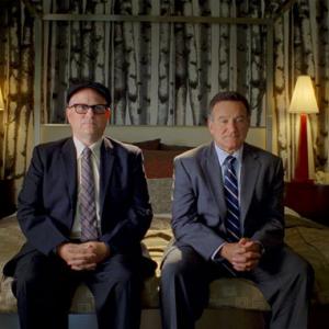 Still of Robin Williams and Bobcat Goldthwait in World's Greatest Dad (2009)