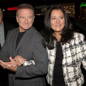 Robin Williams and Marsha Garces Williams at event of Man of the Year 2006