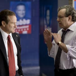Still of Robin Williams and Lewis Black in Man of the Year 2006
