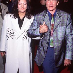 Robin Williams and Marsha Garces Williams at event of The Birdcage 1996