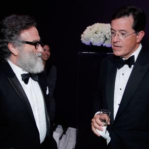 Robin Williams and Stephen Colbert