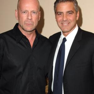 George Clooney and Bruce Willis