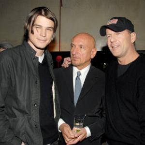 Bruce Willis, Josh Hartnett and Ben Kingsley at event of Laimingas skaicius kitas (2006)