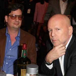 Bruce Willis and Roman Coppola