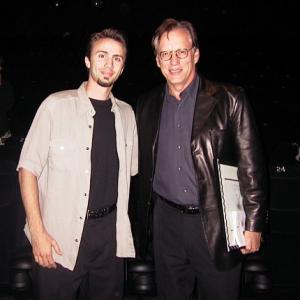 Matthew Paul Smith with James Woods at the 6th Annual LA International Short Film Festival