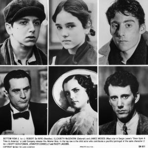 Still of Jennifer Connelly, Robert De Niro, James Woods, Elizabeth McGovern, Rusty Jacobs and Scott Schutzman Tiler in Karta Amerikoje (1984)