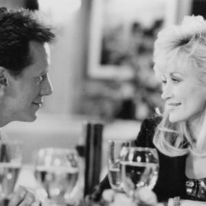Still of James Woods and Dolly Parton in Straight Talk 1992