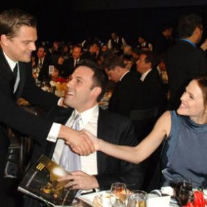 Leonardo DiCaprio, Ben Affleck and Jennifer Garner