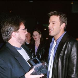 Ben Affleck and Kevin Smith at event of Dogma (1999)