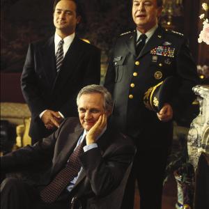 Still of Alan Alda Kevin Pollak and Rip Torn in Canadian Bacon 1995