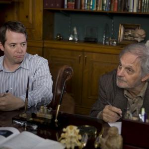Still of Matthew Broderick and Alan Alda in Diminished Capacity 2008