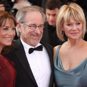 Steven Spielberg Karen Allen and Kate Capshaw at event of Indiana Dzounsas ir kristolo kaukoles karalyste 2008