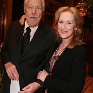 Robert Altman and Meryl Streep
