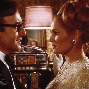 Still of Ursula Andress and Peter Sellers in Casino Royale 1967