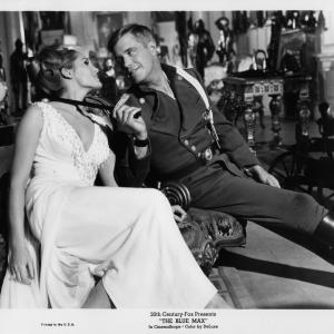 Still of Ursula Andress and George Peppard in The Blue Max 1966