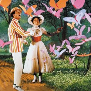 Still of Julie Andrews and Dick Van Dyke in Mary Poppins (1964)
