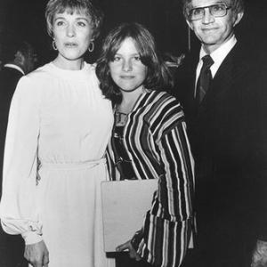 Blake Edwards Julie Andrews and Emma Walton Julies daughter in Las Vegas August 1976
