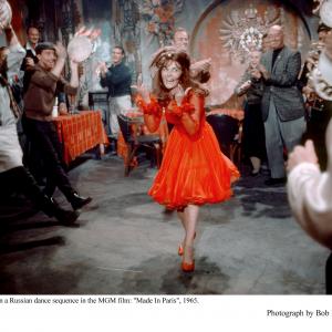 Made in Paris AnnMargret on the set 1965 MGM